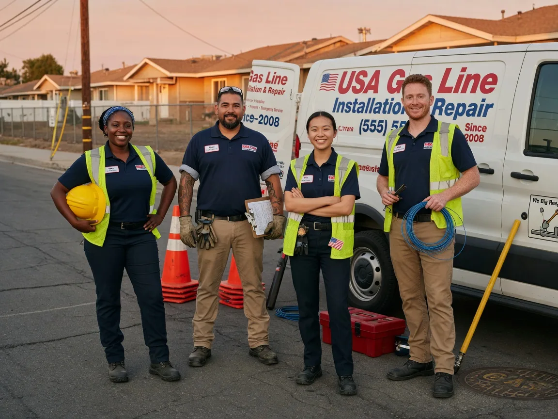 Gas Line Installation company in Mediapolis, IA